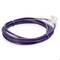 Add-On 3FT RJ-45 MALE TO RJ-45 MALE STRAIGHT PURPLE CAT6 SLIM UTP COPPER PVC ADD-3FSLCAT6-PE - alternate 3